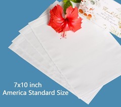 100 PCS 7″x10″ Packing List Envelopes – Clear Self-Adhesive Shipping/Mailing …