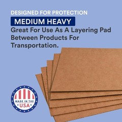 24″ x 12″ 50-Pack – Large Card Board Sheets for Packaging, Layer Separation, …