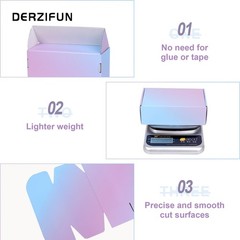 30 Pack Small Shipping Boxes 6x4x2 Inch Purple Corrugated Mailer Gift Packaging