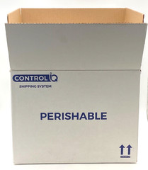 ControlIQ SL810-C48 1.5” Insulated Cooler Boxes w/Shipping Box Lot of 2 New
