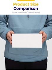 White Shipping Boxes Cardboard Corrugated Mailing Boxes Packing 9X6X4” 100 Pack