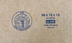 30″ x 12″ x 12″ CARDBOARD BOX – 200 lb – SINGLE BOX – LONG