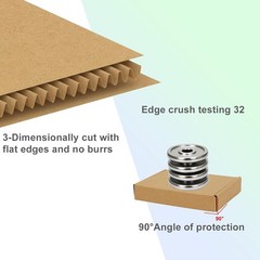 Small Cardboard Shipping Boxes 6x4x1 Inches Pack of 100 for Mailing and Packing