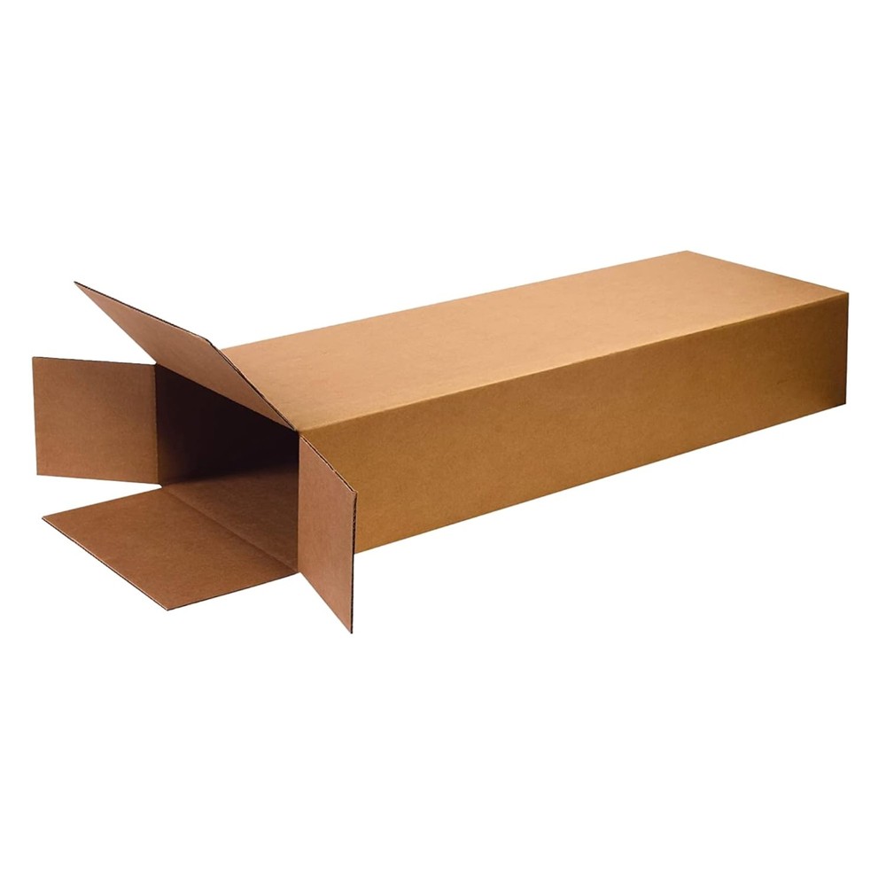 Brown Kraft Side Loading Boxes 18x6x45″ 5-Pack