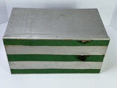 Vintage Handmade Aluminum Project Box 15” X 8” X 8” Made in USA