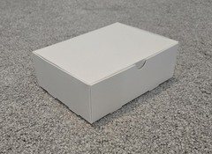 25pc White cardboard boxes-MINI-5.25in x 4.25in x 2.5in-FREE SHIPPING!