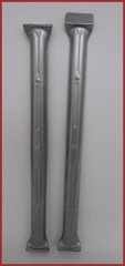 Wardrobe moving storage box aluminum hanger bar 24″ only NO BOX (4) Available