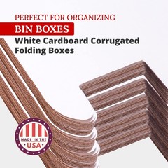 Partners Brand Corrugated Cardboard Boxes, 6L x 12W x 4.5H, Pack of 50| Shipping