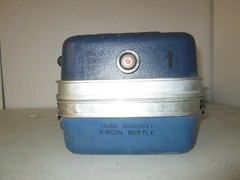 Thermodyne Shok-Stop Hard Case 16x10x8 Camera Gun Equipment Blue Plastic