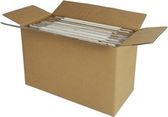Lightweight White Shipping Boxes 9x6x2 for Small Items 25 Count