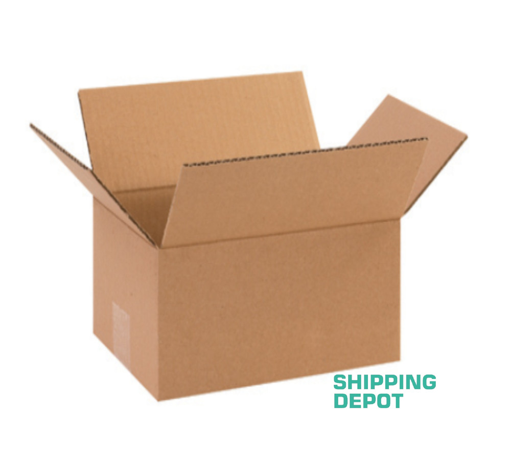 25 ~ 10x7x4 Corrugated Kraft Cardboard Cartons Mailer Shipping Packing Box Boxes
